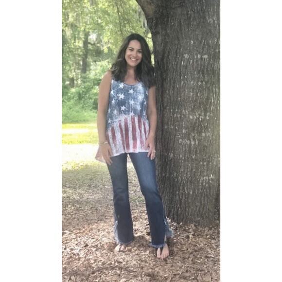 KanCan Jeans Womens High Rise Frayed Boho Bootcut Denim Size 13/30 NWT - Picture 1 of 5